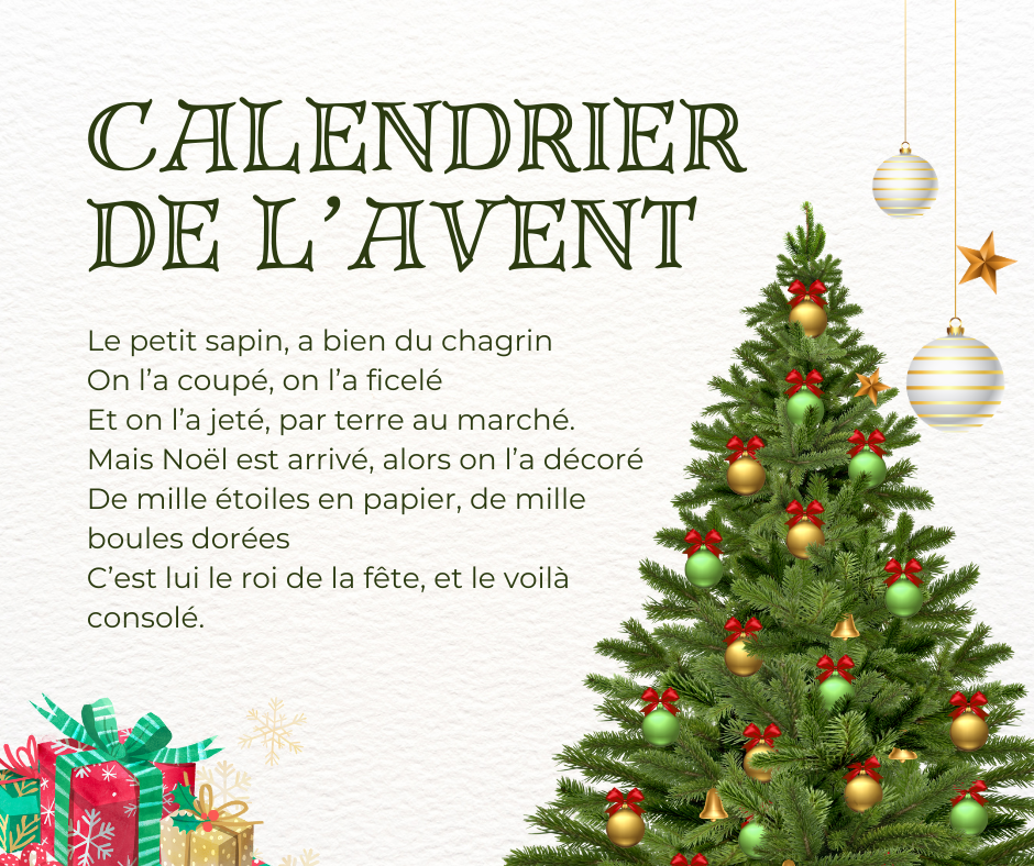 Avent calendrier 2023