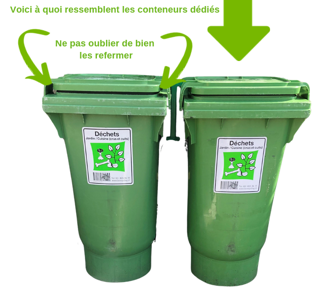 Container biodéchets