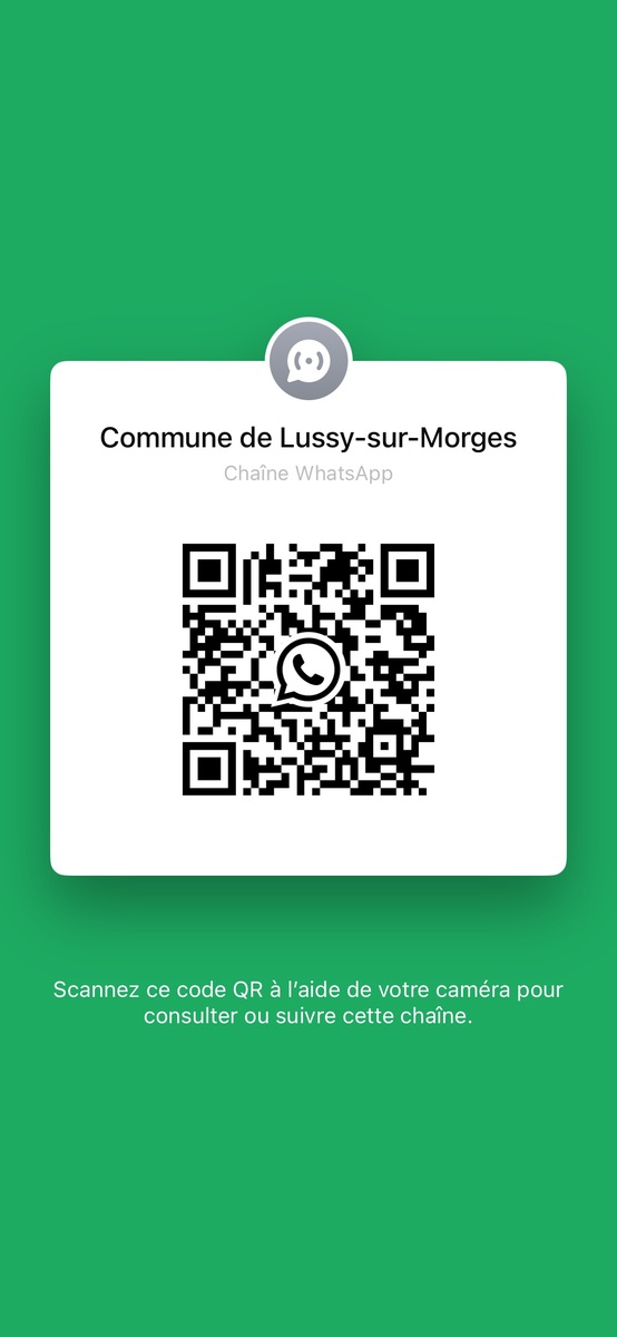 Qr Chaine WhatsApp LUSSY1